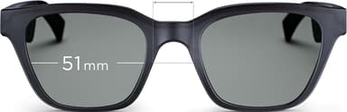Bose Frames Alto solbriller med trådløs lyd (str. S/M, sort)