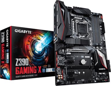 Gigabyte Z390 Gaming X bundkort