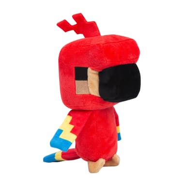MINECRAFT HAPPY EXP PLUSH PARROT,7"