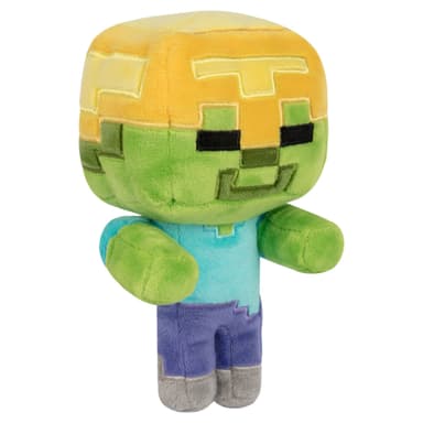 MINECRAFT HAPPY EXP PLUSHHELMETZOMBE,7"