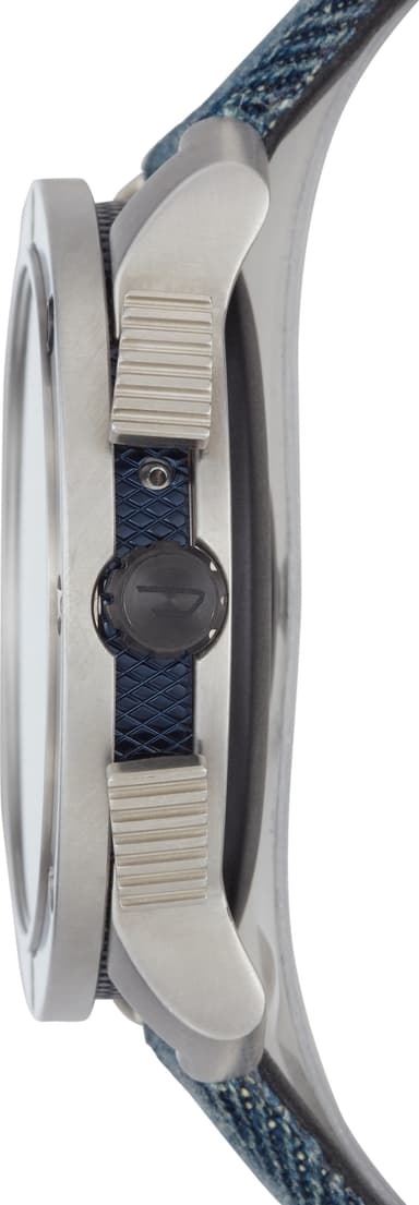Diesel Axial smartwatch 48 mm (rustfrit stål/blå)