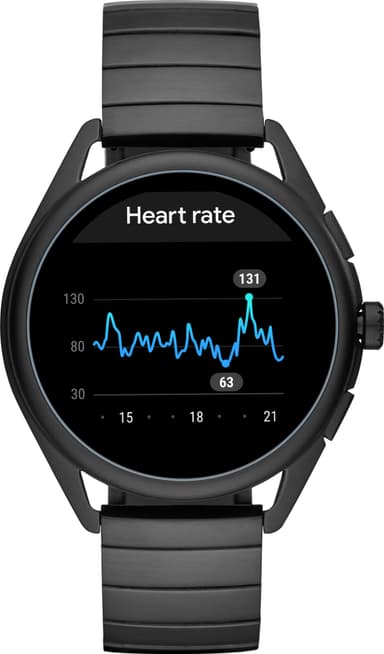 Emporio Armani Connected Matteo Gen. 5 smartwatch 44 mm (sort)