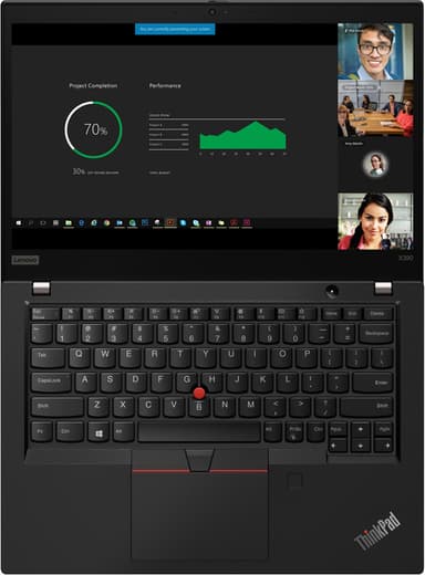 Lenovo ThinkPad X390 13,3" bærbar computer i5/8 GB (sort)