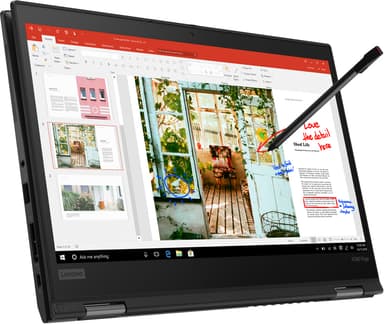 Lenovo ThinkPad X390 Yoga 13,3" 2-i-1 i5/16 GB (sort)
