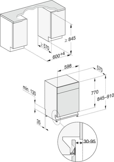 Miele opvaskemaskine G7317SCUXXL