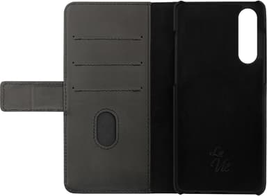 La Vie Huawei P30 cover med pung (espresso black)