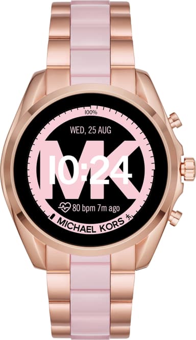 Michael Kors Access Bradshaw 2 smartwatch 44 mm (rose gold/pink)