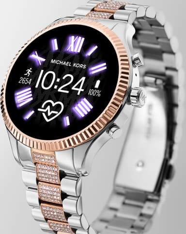 Michael Kors Access Lexington 2 smartwatch 44 mm (pavé twotone)