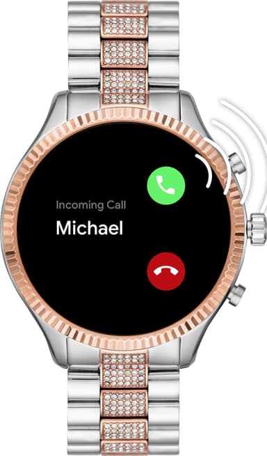 Michael Kors Access Lexington 2 smartwatch 44 mm (pavé twotone)
