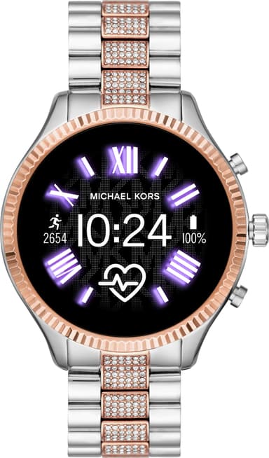 Michael Kors Access Lexington 2 smartwatch 44 mm (pavé twotone)