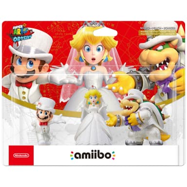 Nintendo Amiibo figurer – Super Mario Odyssey pakke
