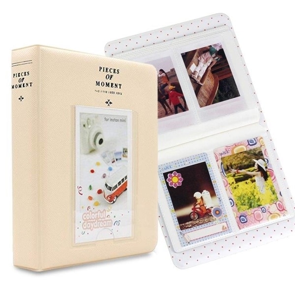 9 25 50 s 70 90 HP Ritzel Amimy 64 Taschen Foto Album für Fujifilm Instax Mini 7 s 8 8 Kodak Mini 3-Zoll-Film mit bunten Aufklebern Dunkelblau Polaroid Snap PIC-300 
