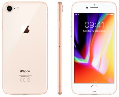 iPhone 8 256GB - guld