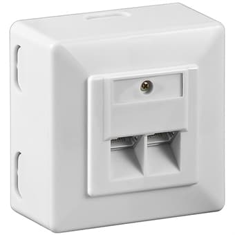 Netværksstik 2 x RJ45