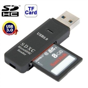 USB 3.0 kortlæser for MicroSD og SD(HC) Elgiganten