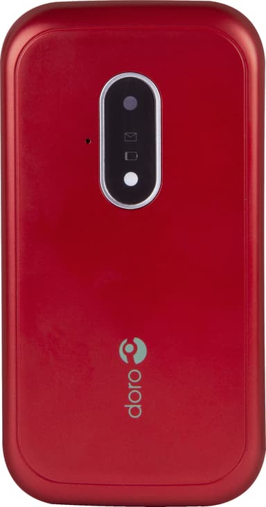 Doro 7031 mobiltelefon (rød/hvid)