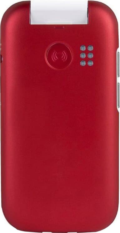 Doro 7031 mobiltelefon (rød/hvid)