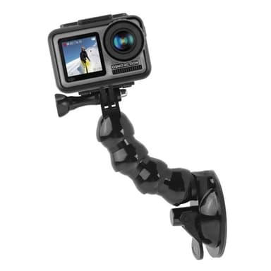 Fleksibel Holder med Sugekop DJI Osmo Action, GoPro