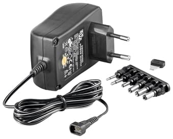 Universal Lader 3-12V 6 x Adapter