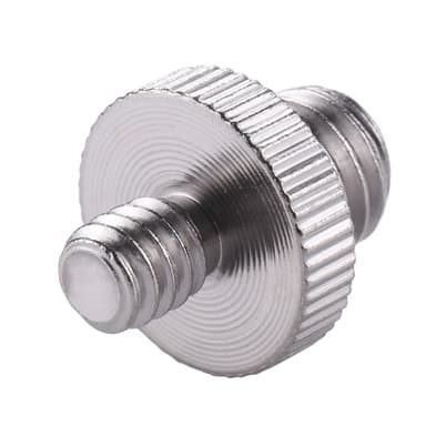 Kamera adapter 1/4 til 3/8  skrue