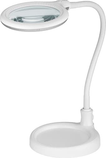 LED-Lampe med Forstørrelsesglas