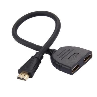 ilt mikrobølgeovn fly HDMI Splitter 30 cm Kabel | Elgiganten