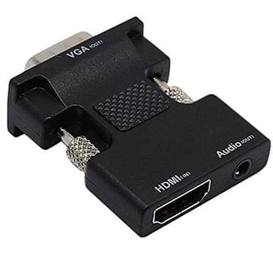 heroisk genvinde rolle HDMI Hun til VGA+Lyd-Adapter | Elgiganten