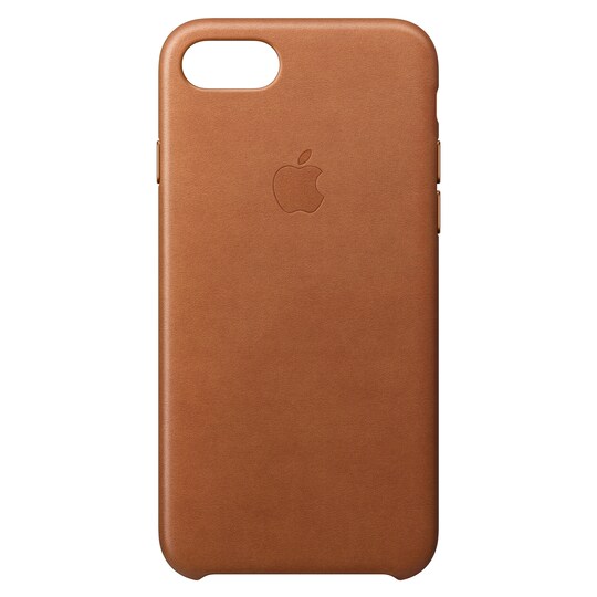 Apple iPhone 8/SE læderetui - saddle brown