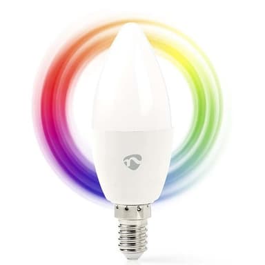 Nedis WiFi Smart LED-pære RGB E14