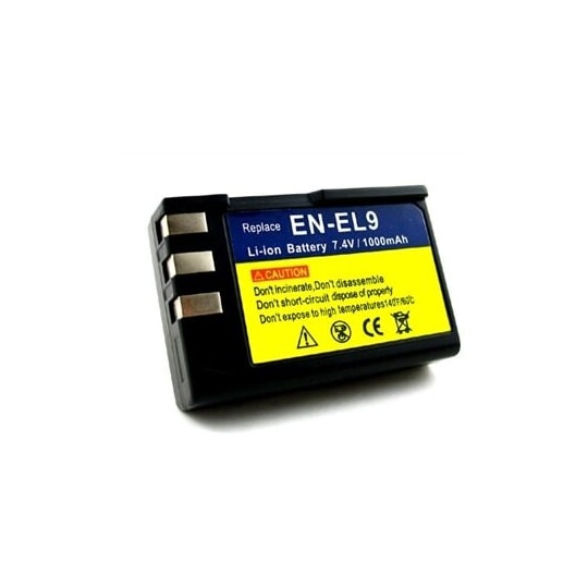 Anmeldelse Mærkelig Udstråle Batteri EN-EL9 til Nikon D40 & D40X m.m. | Elgiganten