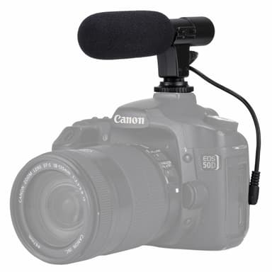 PULUZ 3.5mm Proffs DSLR Interview-mikrofon