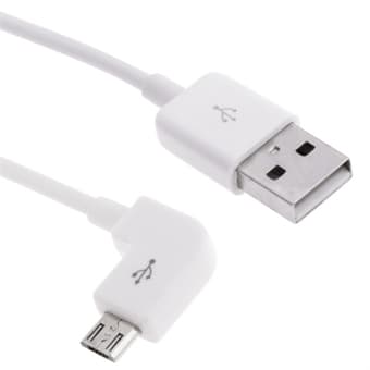 betyder Betjene Korridor Usb-kabel Micro-usb - vinklet | Elgiganten