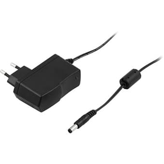 Netadapter 230V-12V 1A, sort