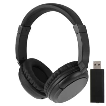 Trådløst Hi-Fi Stereoheadset - FM + Volumenkontrol