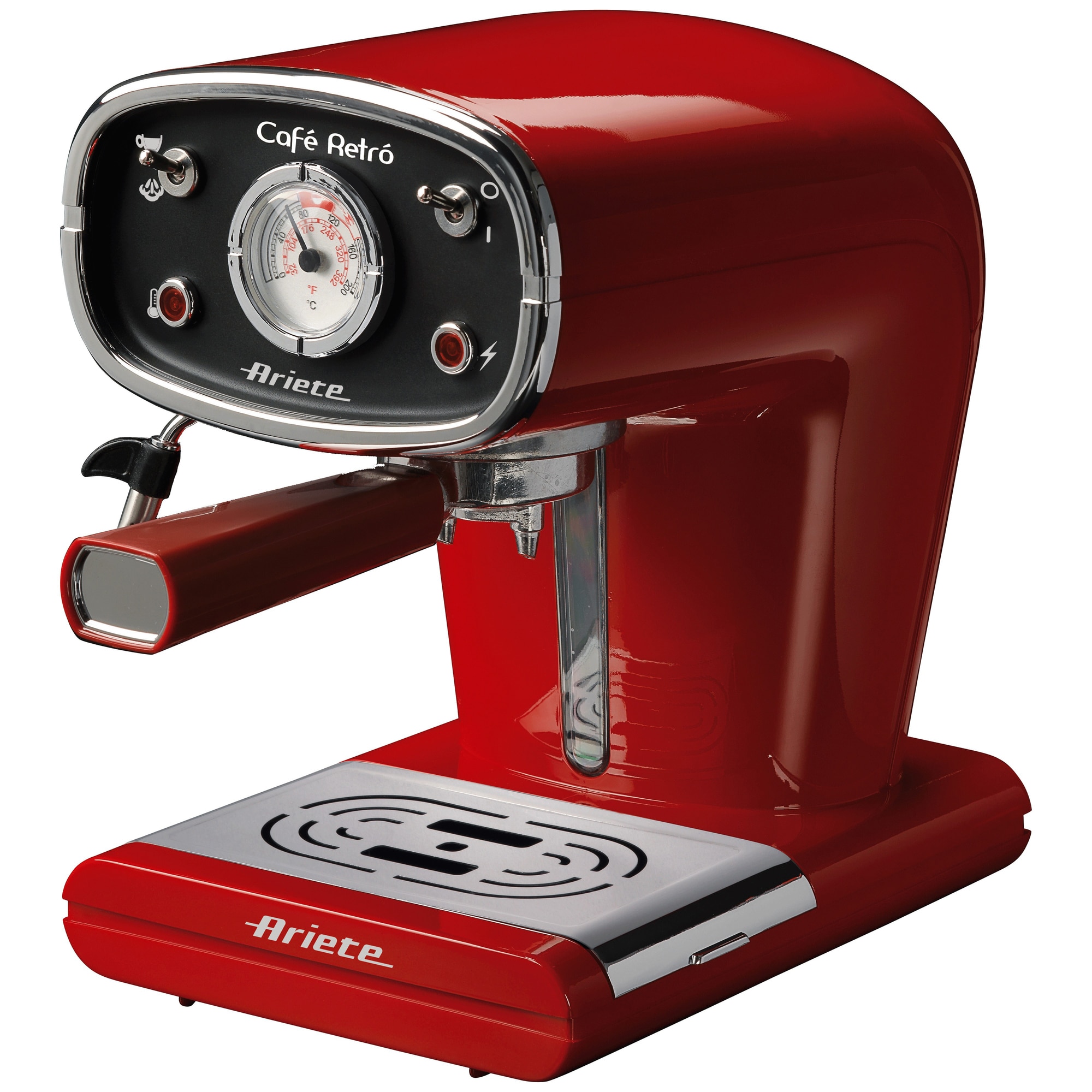 Ariete Café Retro espressomaskine 138830 (rød) thumbnail