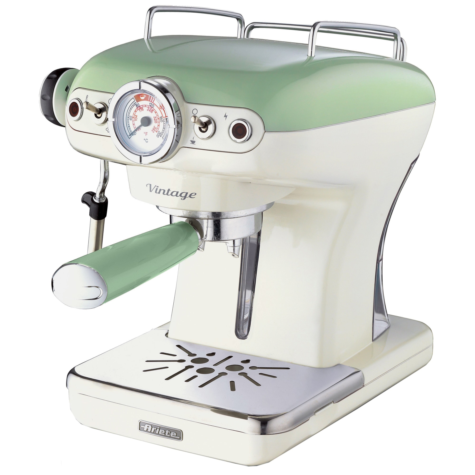 blomst Vælge Eksperiment Ariete Vintage espressomaskine 138914 - grøn | Elgiganten