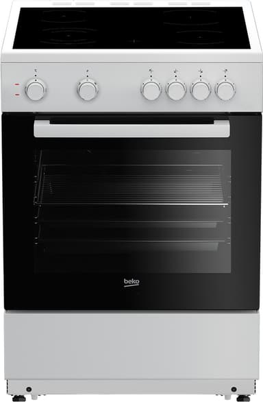 Beko komfur FSE87001GWS (hvid)