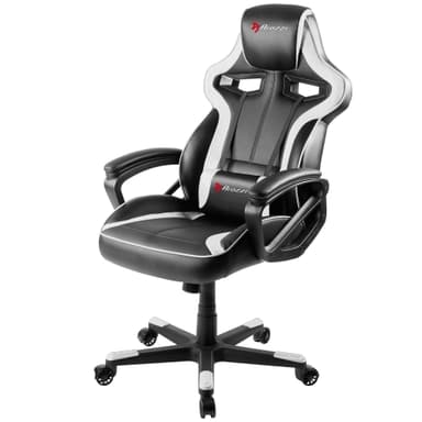 Arozzi Milano gaming-stol - sort/hvid