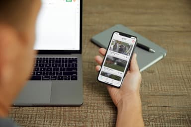Arlo Pro 3 trådløst kamera 2K QHD sikkerhedssæt (3-pak)