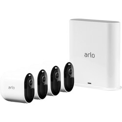 Arlo Pro 3 trådløst kamera 2K QHD sikkerhedssæt (4-pak)