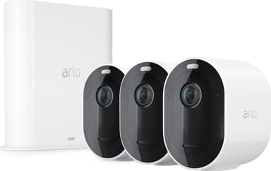 Arlo Pro 3 trådløst kamera 2K QHD sikkerhedssæt (3-pak)