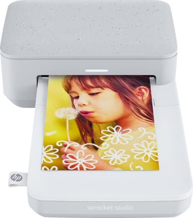 HP Sprocket Studio fotoprinter (hvid)