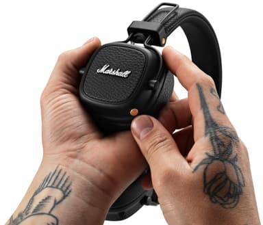 Marshall Major III Voice trådløse on-ear høretelefoner (sort)
