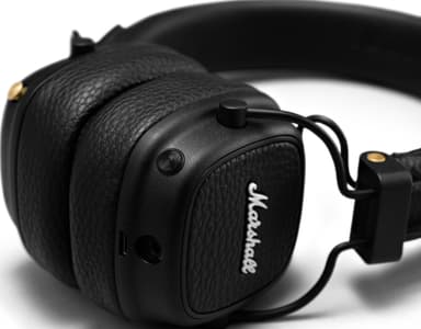 Marshall Major III Voice trådløse on-ear høretelefoner (sort)