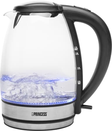 Princess elkedel i glas 236017 warm