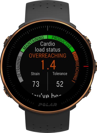 Polar Vantage M multisportsur M/L (kobber/sort)