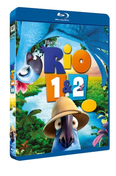 Rio 1 & Rio 2 2pk - Blu-ray