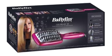 BaByliss  Liss Brush glattebørste BAHSB100E - pink