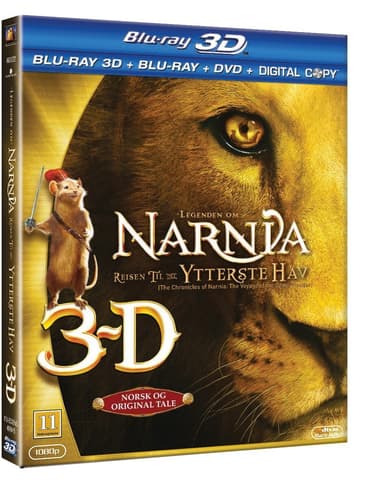 Legenden om Narnia: Morgenvandrerens Rejse (3D Blu-ray)