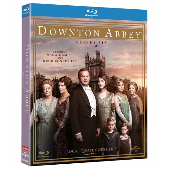 Downton Abbey - Sæson 6 - Blu-ray